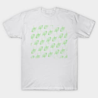 green bird mosaic T-Shirt